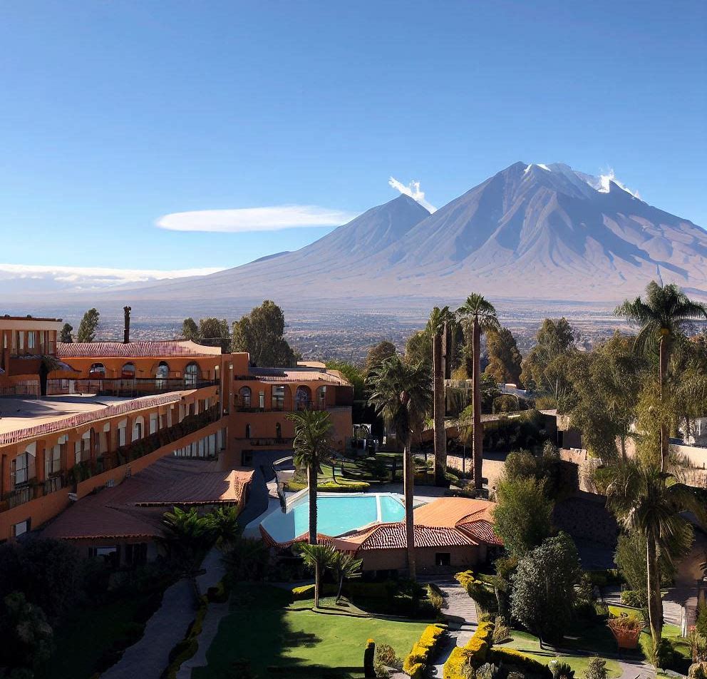 Hoteles en Arequipa con Vistas al Volcán Misti